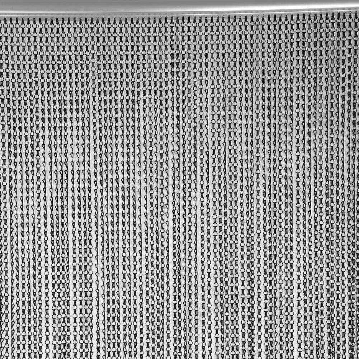 Chain Door Curtain - Black: photo 4