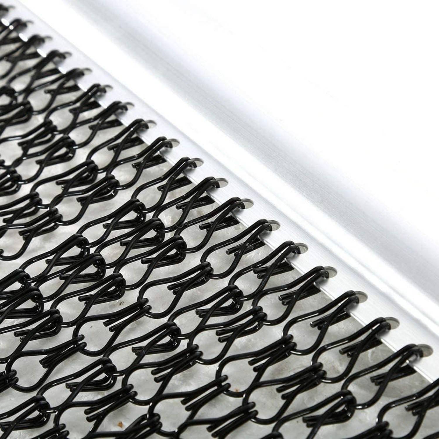 Chain Door Curtain - Black: photo 7