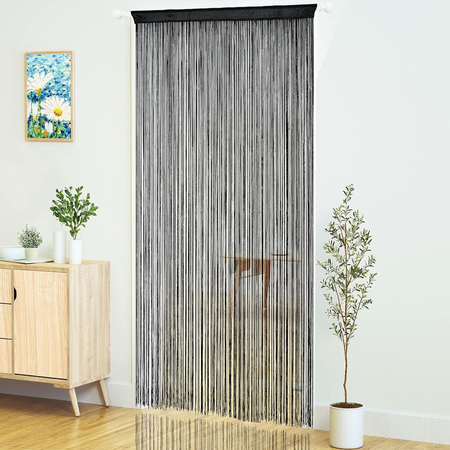 Door Curtain - Black: image 2