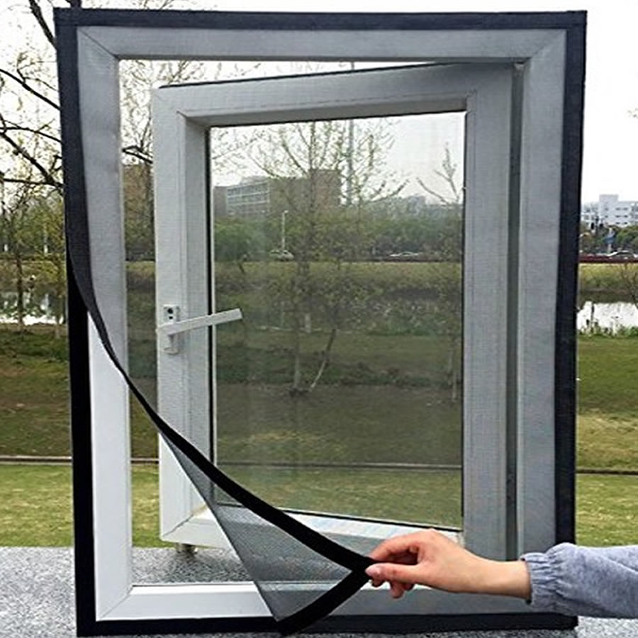 Window Mesh For Cats - Black, 39" x 39": photo 3