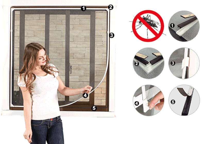 magnetic window screen supplier online