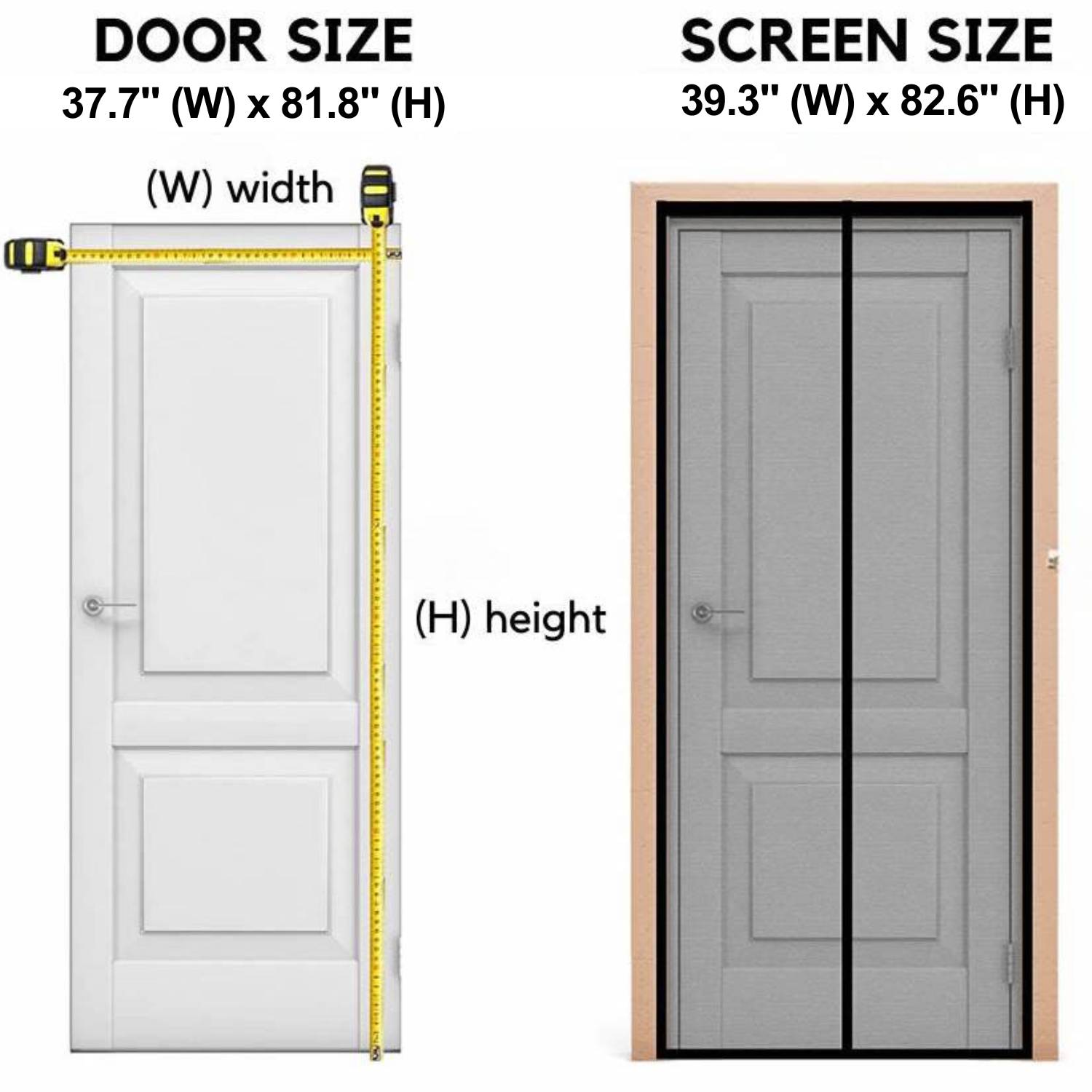 best temporary fly screen for door usa
